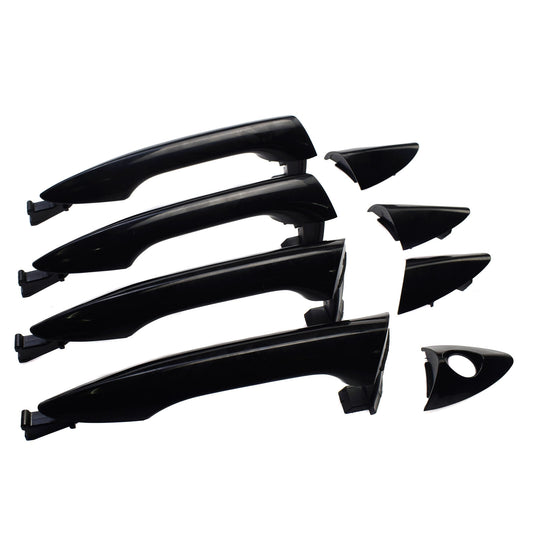 4-piece set of exterior door handles (FL, FR, RL, RR) for Hyundai for Elantra 2011-2016
