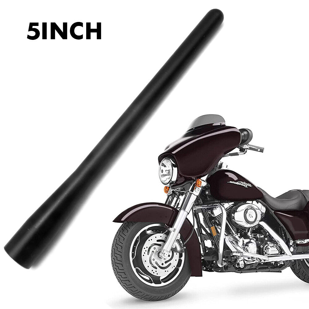 5 inch Short Antenna Mast for Harley Davidson Road Street Electra Tour Glide