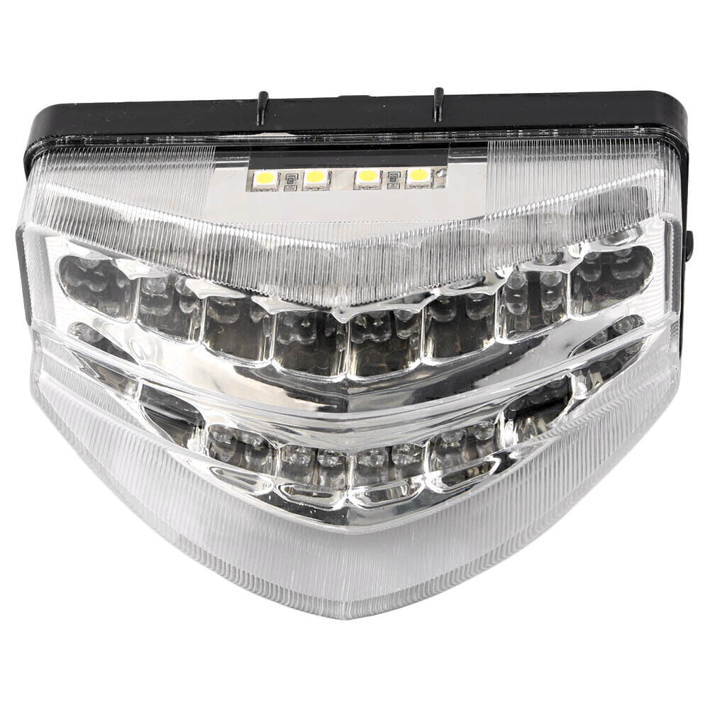 Motorcycle LED Brake Stop Rear Tail Light for Honda CBR600 F4i 2001-2003 Clear