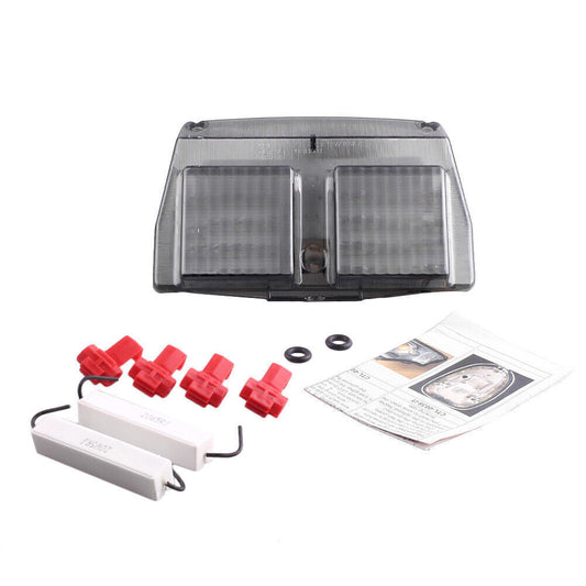 Rear Smoke LED Turn Signals Brake Taillight Fit for DUCATI 748 916 996 998