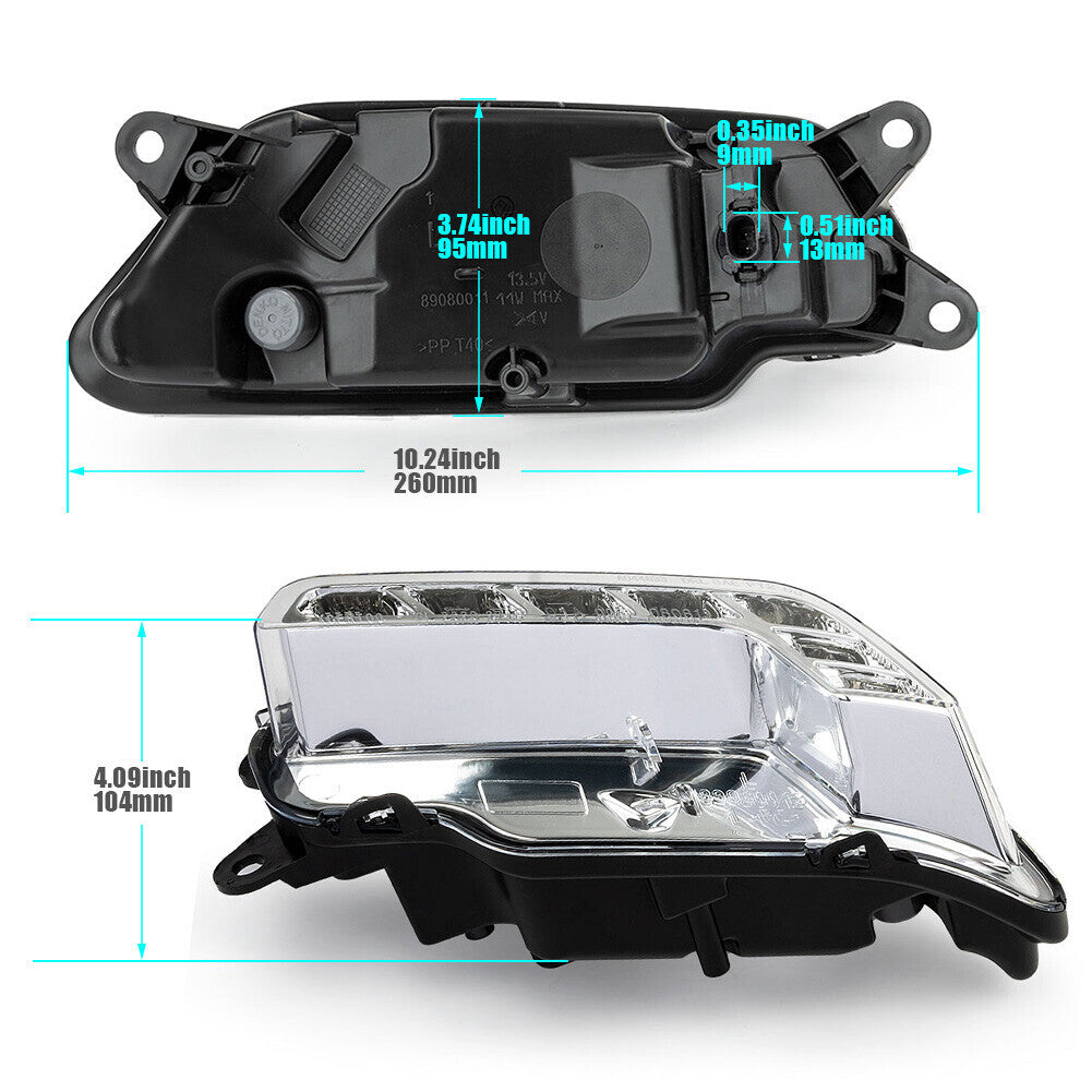 New Left Driver Daytime Running Light for Mercedes W212 E300 E350 E500 2009-2013