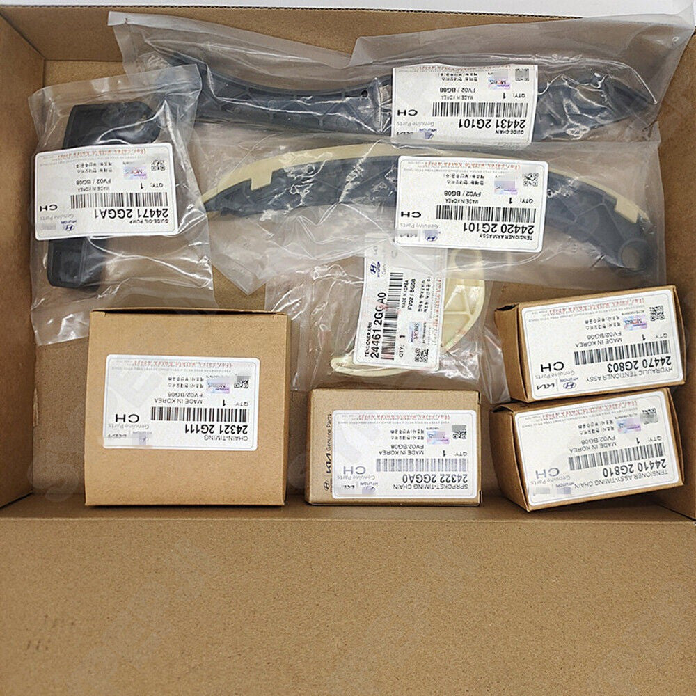 Hydraulic guide for timed chain kit tensioner for Hyundai for Kia 243212G111 243222GGA0