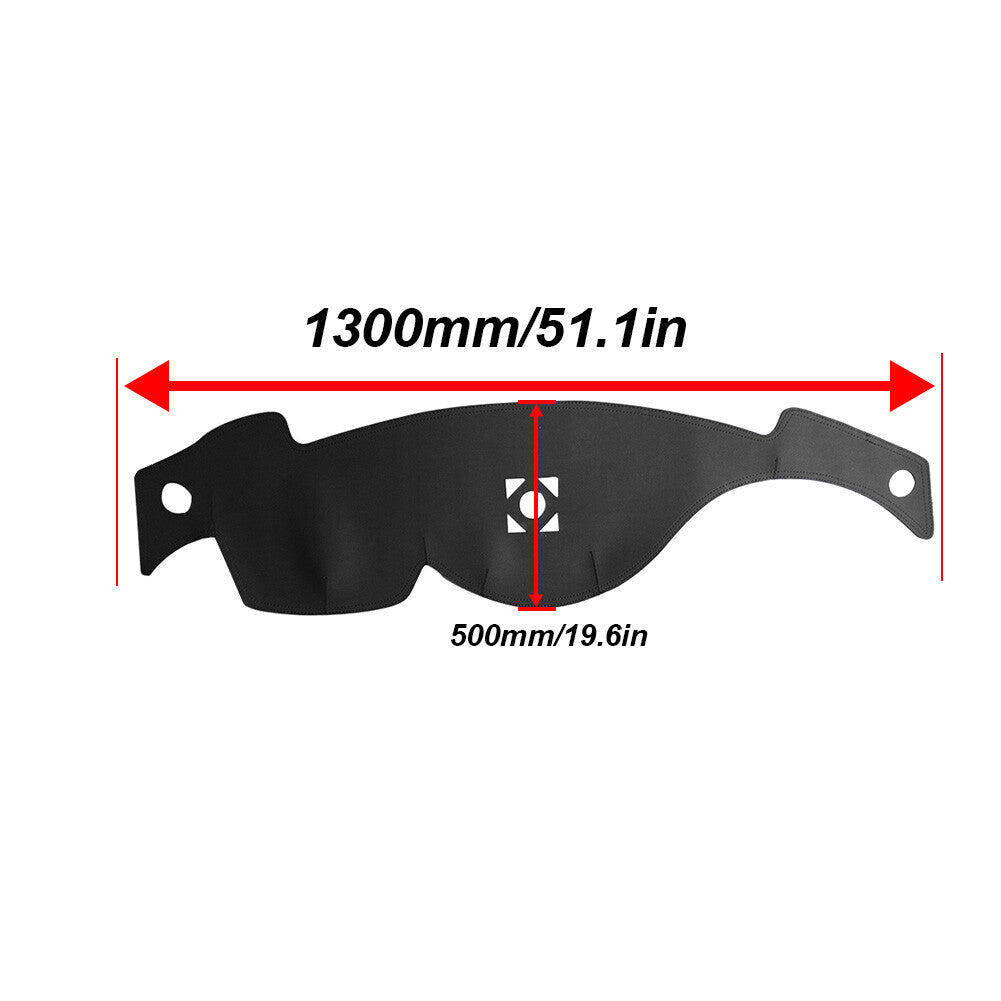Leather Dash Mat Non-Slip Dashboard Dashmat Cover for Infiniti FX35 FX45 FX50