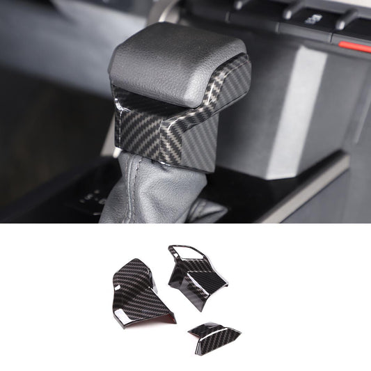 Oak grain ABS cup holder trim panel suitable for Toyota Tundra 2022 Sequoia 2023