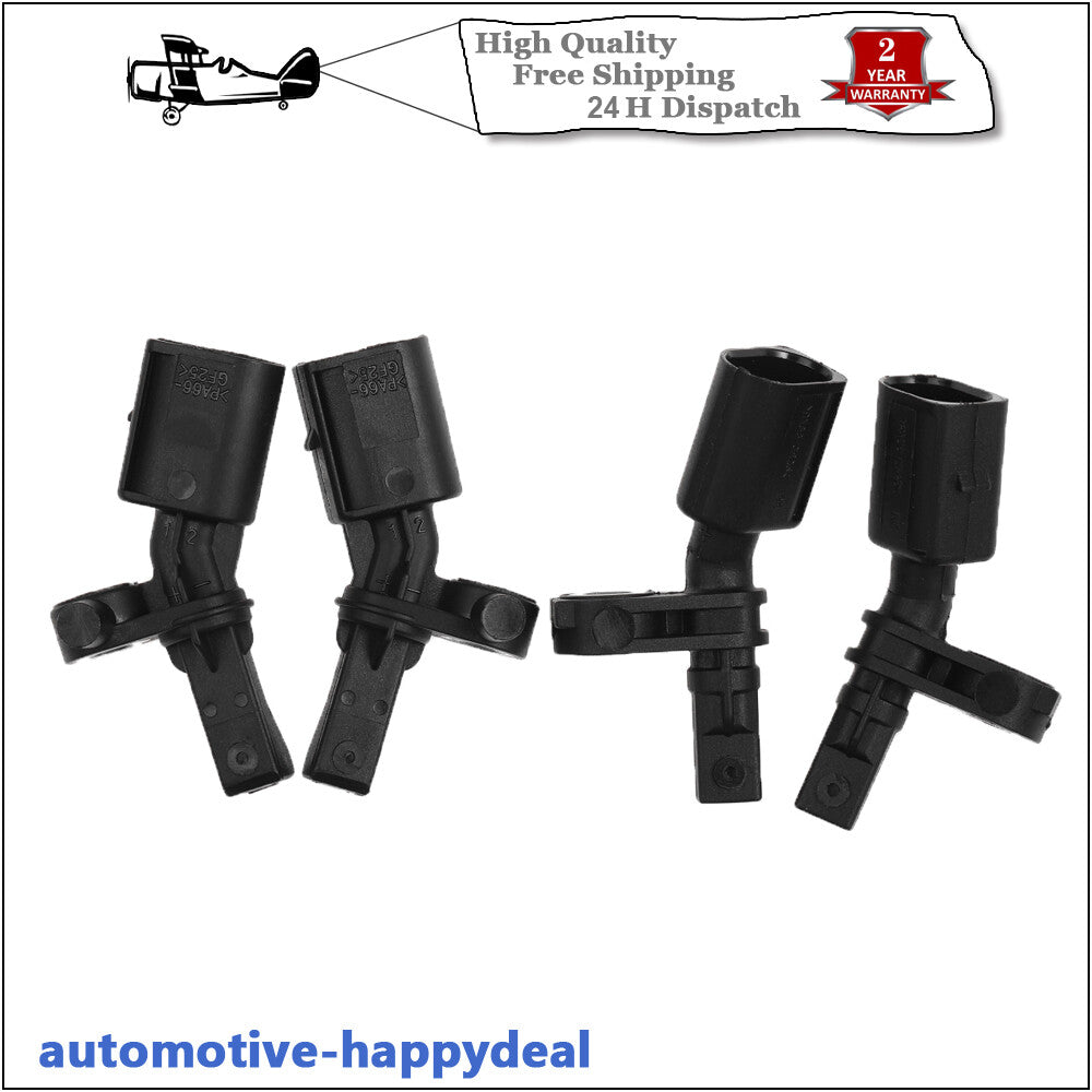 4PCS Front Rear Left Right ABS Sensor Fits for VW Polo for AUDI A2 A1 for Skoda Citigo