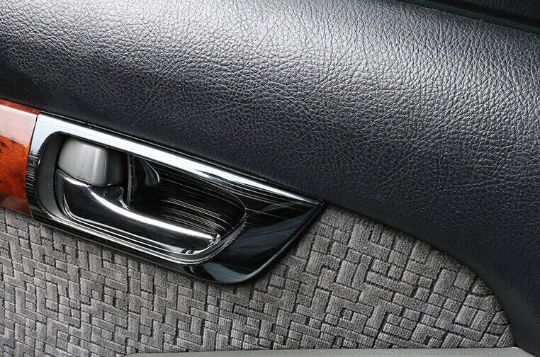 for Toyota Prado FJ/LC150 2003-2909 Black Steel Handle Frame Inner Door Trim 4X
