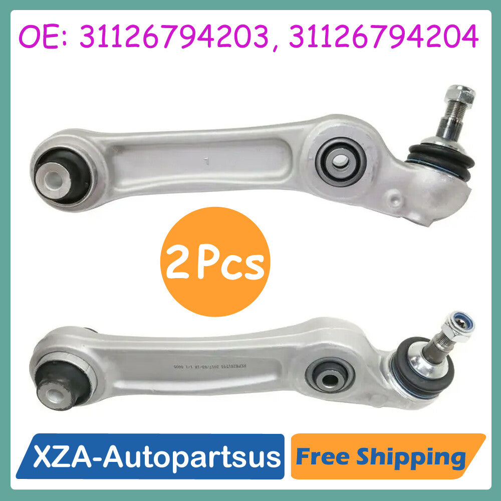 Set of 2 Front Left Right Lower Control Arms for BMW 528i 535D 535i 550i 640i
