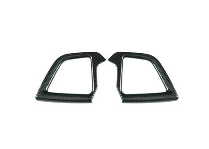 for Cadillac CT5 2020-2024 Carbon Fiber Dashboard LR Air Outlet Vent Cover Trim