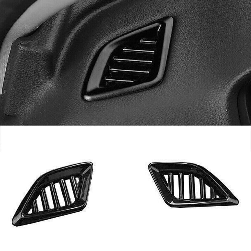 for Honda Accord 10th 18-2022 Bright Black Car Dashboard Side Vent Overlay Cover
