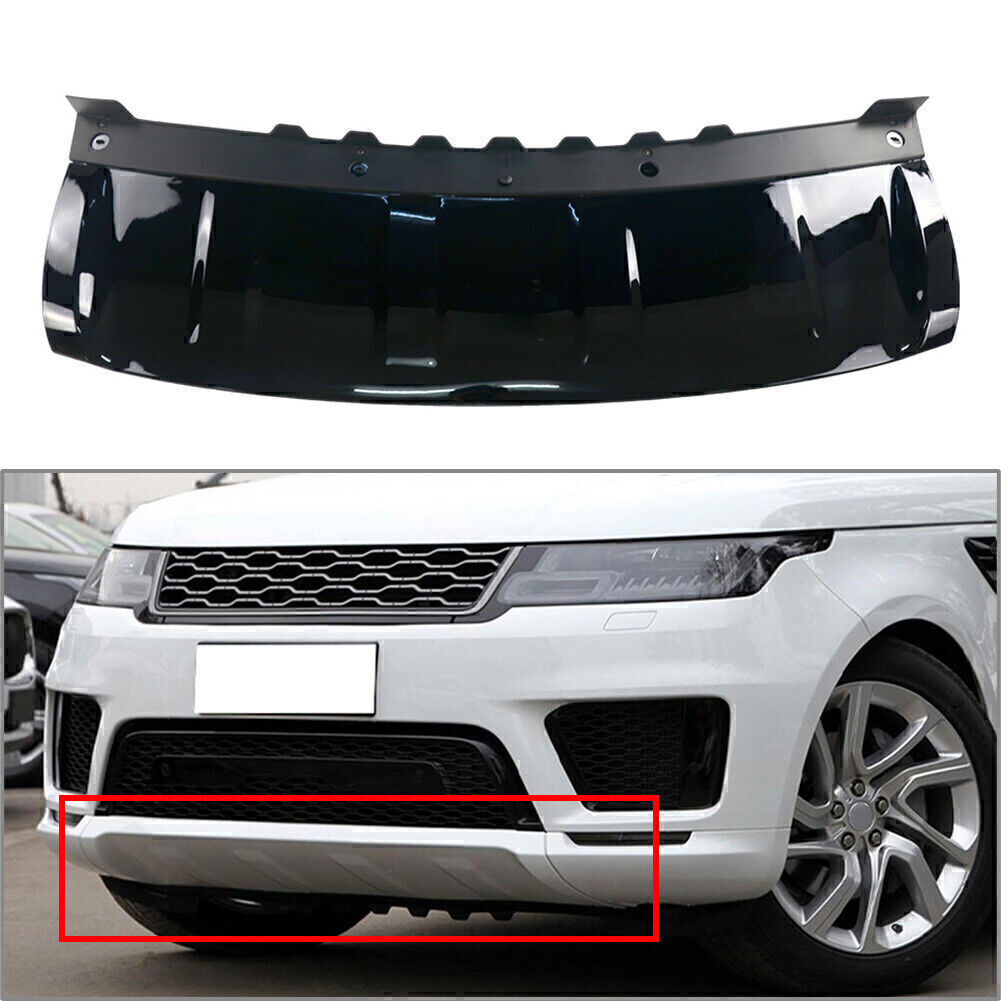 Towing Eye Front Bumper Plate Cover for Land Rover for Range Rover Sport 18-20 Black