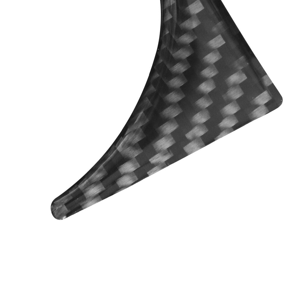 2Pcs Carbon Fiber Front Door Cup Holder Cover Trim for Ford Ranger 2019-2022