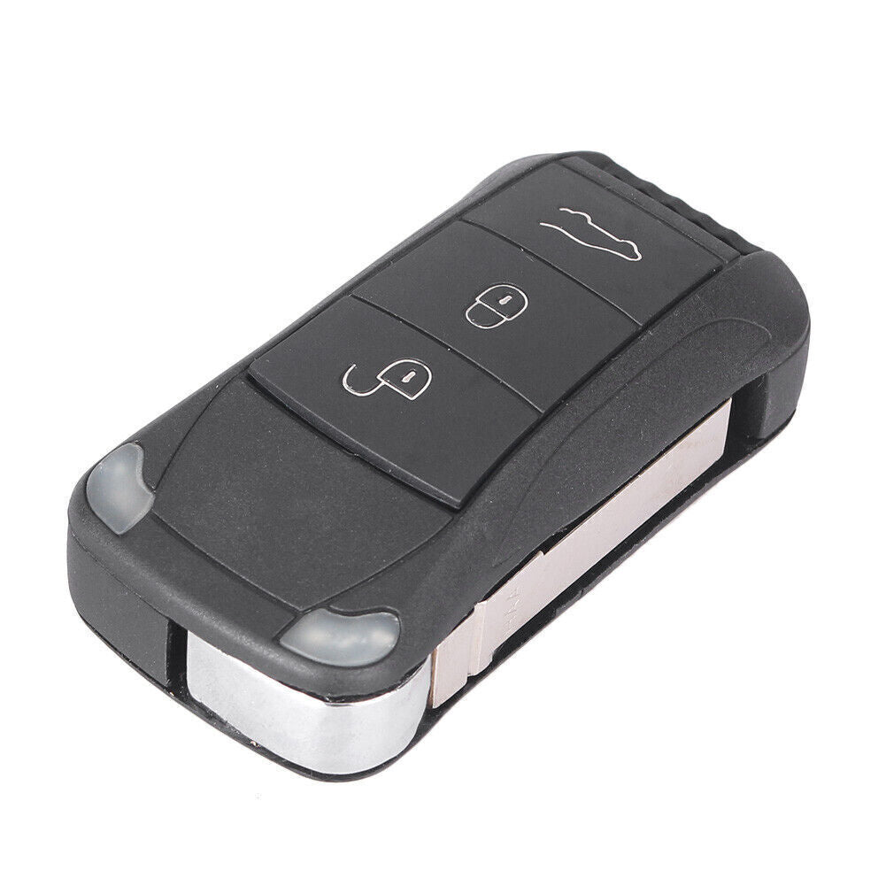 1x Car Key Shell With 3 Button For 2003-2011 for Porsche for Cayenne