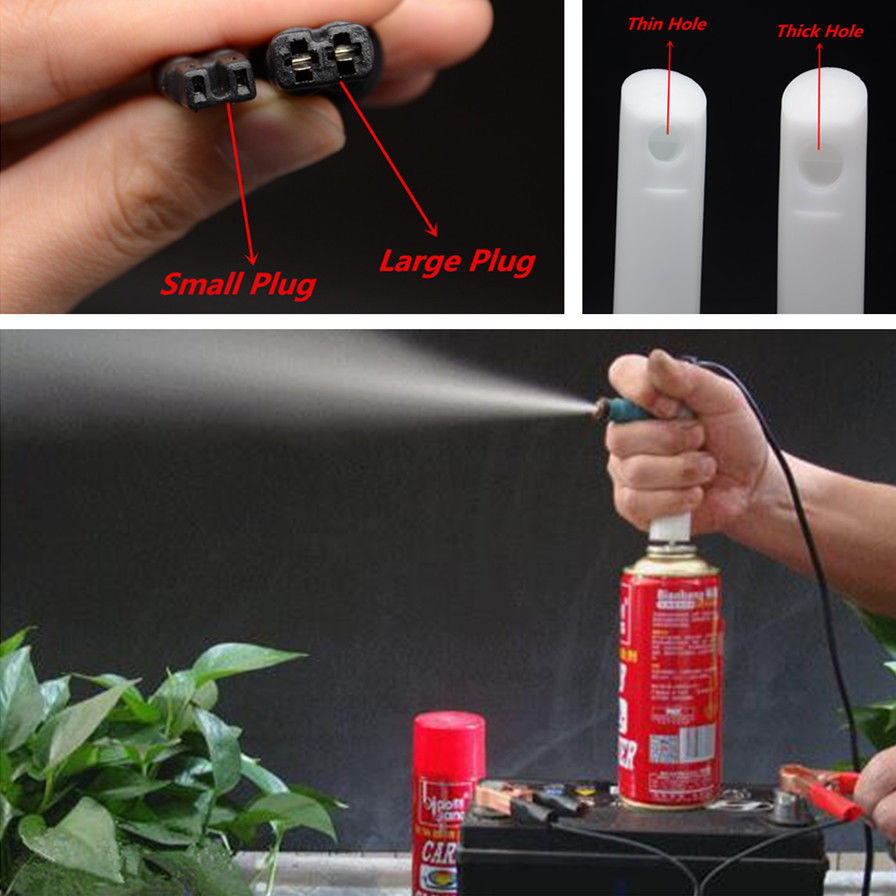 Car Autos Professional DIY Fuel Injector Flush Cleaner Adapter Cleaning Tool Kit