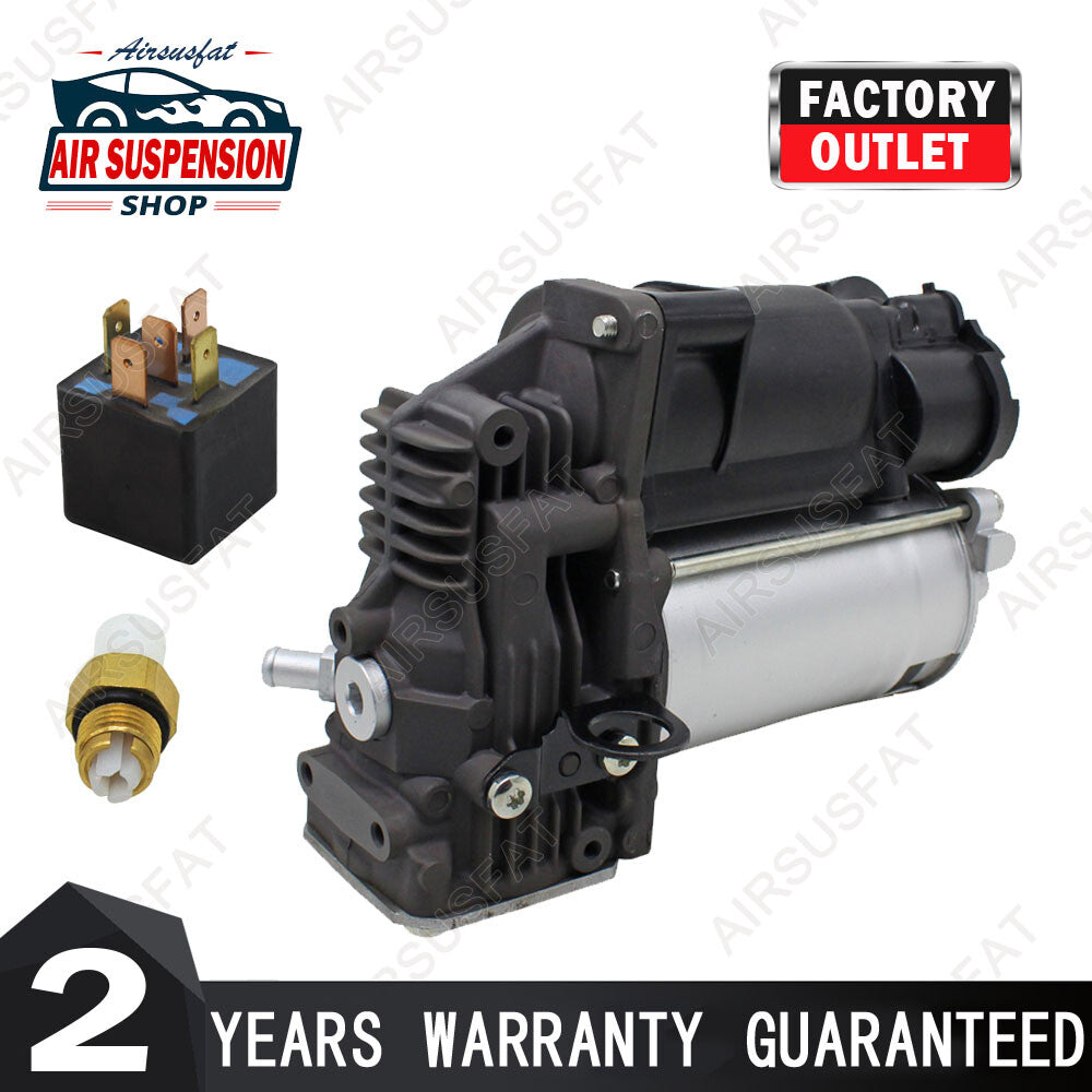 Air Suspension Compressor+Relay for Benz ML-Class W164 GL-Class X164 1643201204