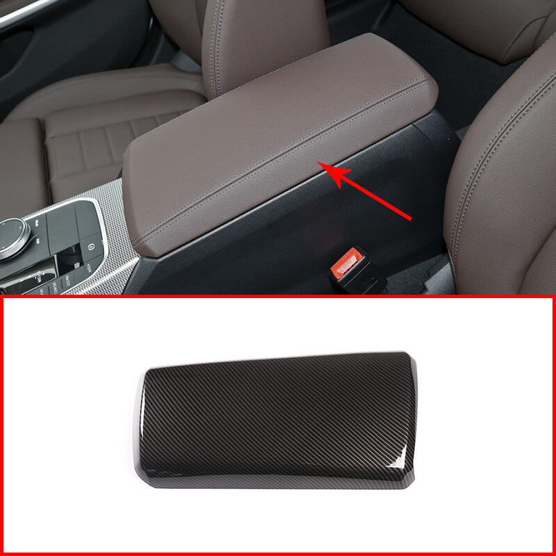 Matte black front for seat cupholder trim frame for Toyota Tendera 2022 - 2023