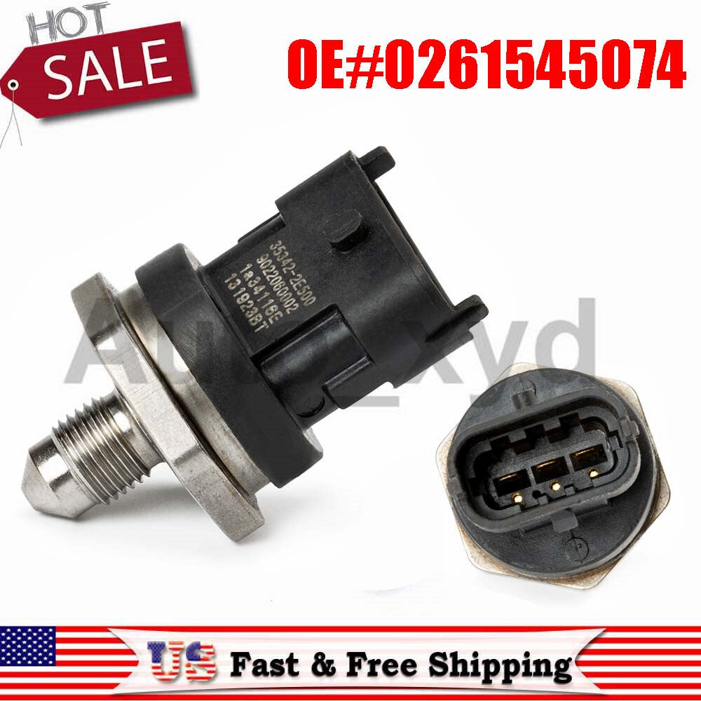 0261545074 Fuel rail pressure sensor suitable for MAZDA CX7, ALFA, ROMEO 156, 159 GT, GTV