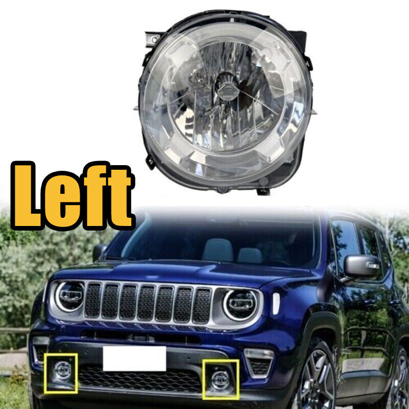 Left front headlight fog light driver's side applicable to for Jeep Renegade 2015 - 2018