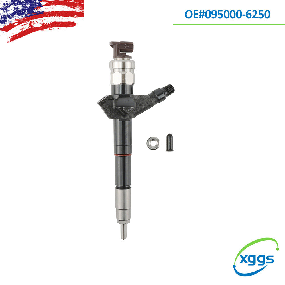 Fuel injectors 095000-6250 and 095000-6251 are suitable for Nissan YD25DDTI Navara D22 16600-EB70C