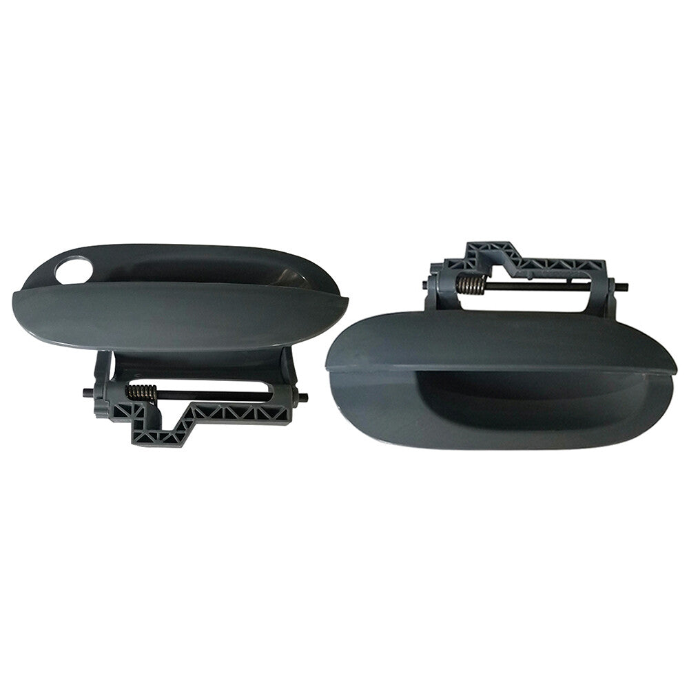 2Pcs Outside Front Door Handle Non-Remote Lock Left+Right For 5 Series E39