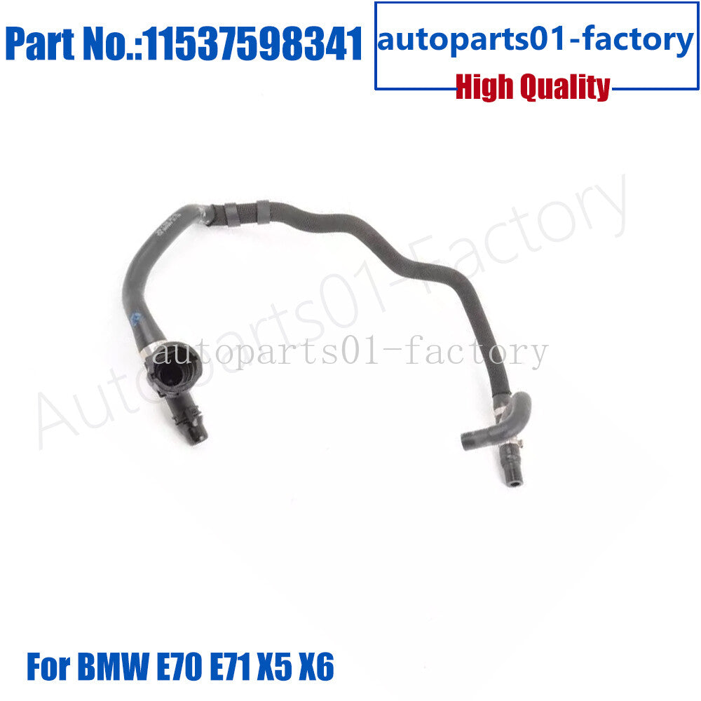 11537598341 New Engine Oil Inlet Hose for BMW E70 E71 X5 X6