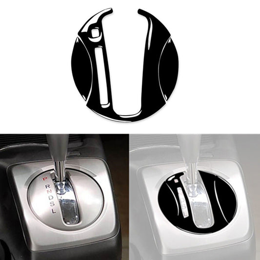 3pcs Piano Black Automatic Gear Shift Cover Trim for Honda for Civic 8th 2006-2011