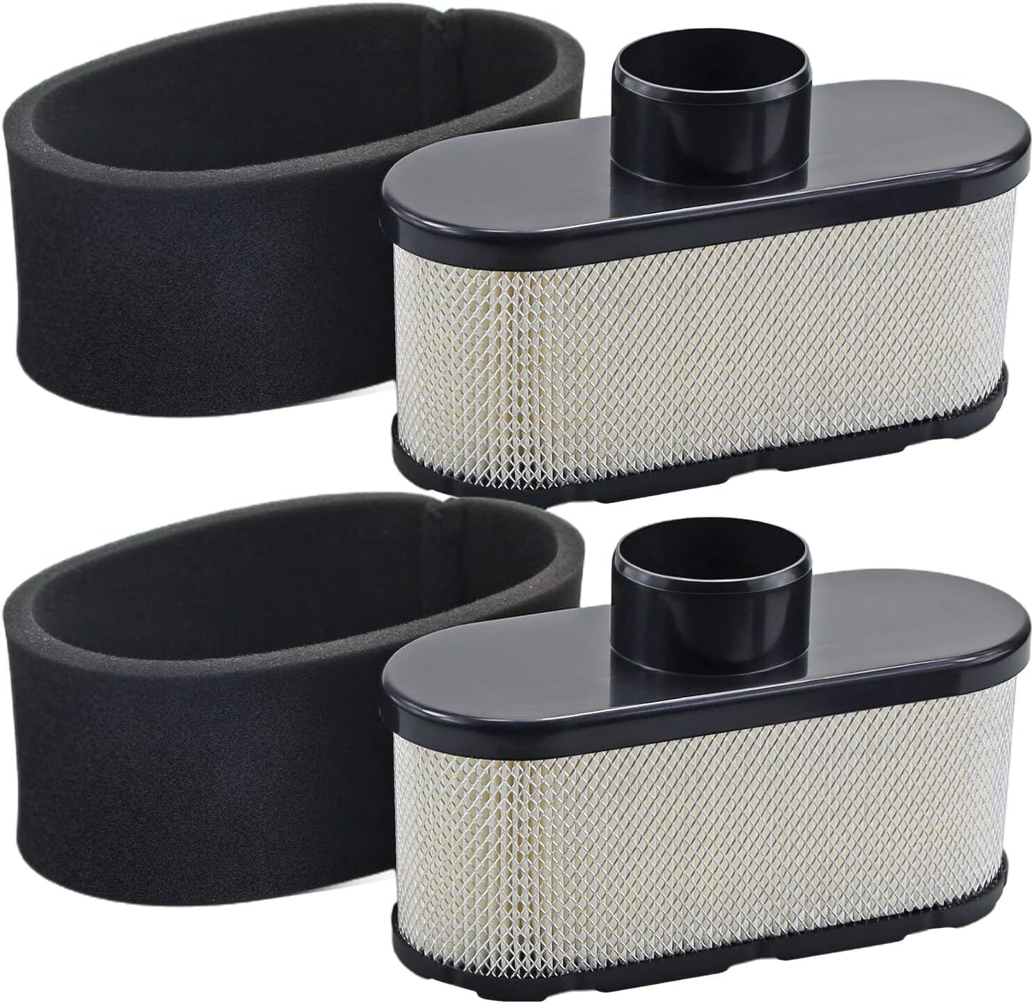 2xAir Filter for Kawasaki FS481V FS541V FS600V FS651V FS691V FS730V FR651V
