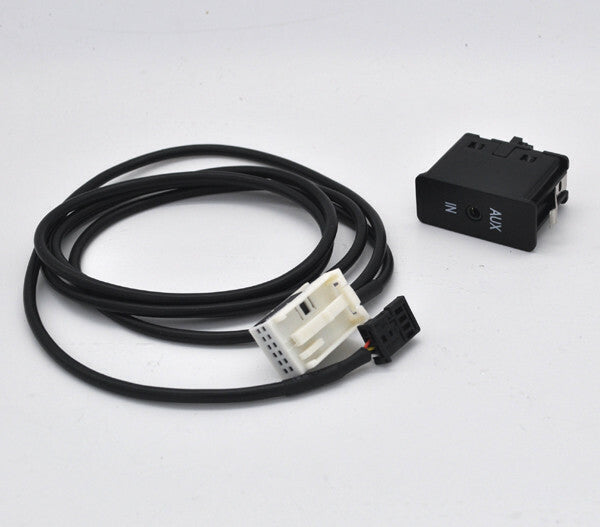 AUX AUDIO PLUG IN PORT SOCKET for BMW E60 E61 04-2010 F07 F10 F11 F18 E89 11-16