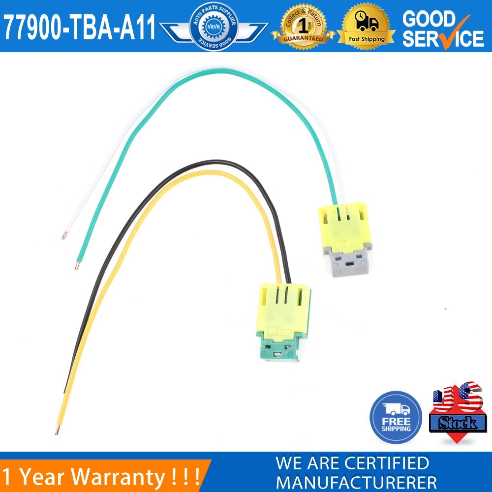 2-pack drive plug connector 77900TBAA11 for Honda for Civic 16-19