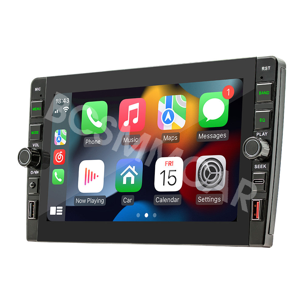 8in Android 12 For Apple Carplay Car Stereo Radio GPS Navigation WiFi 2Din 2+32G