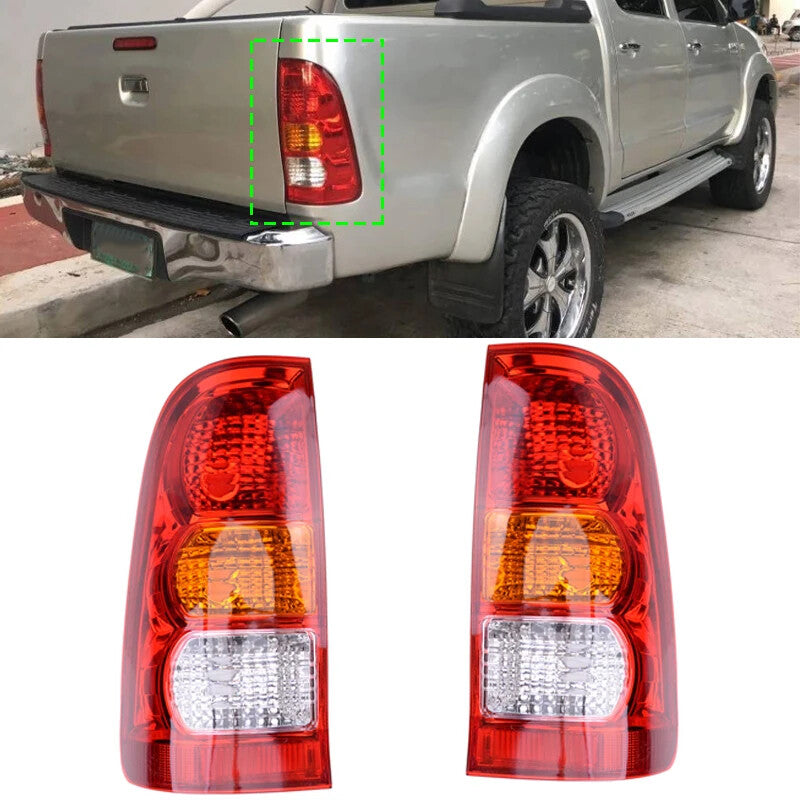 2X Rear Tail Brake Light Lamp Fit for Toyota Hilux MK6 Pickup Vigo 2005-2011