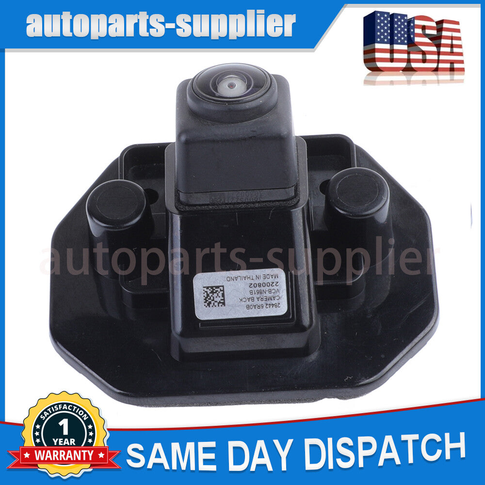 Rearview parking camera 28442-6RA0B, compatible with for Nissan Rogue 2020-2022 and X-Trail 2021-23.