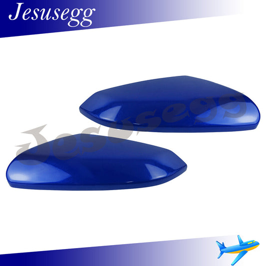 2x Mirror Cap Replacement Front RHLH for Honda for Civic 2016 2018 2019 2020 Blue