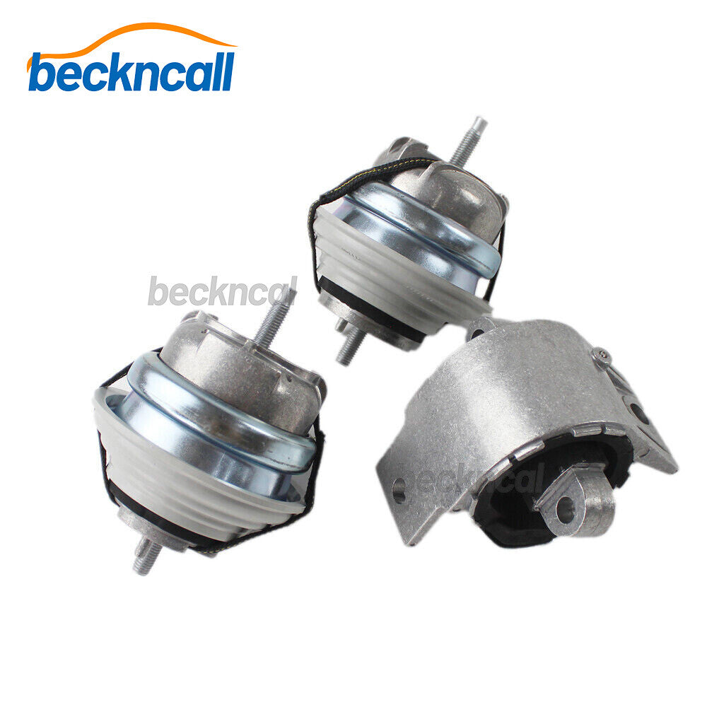 3Pcs Mount C2P17845 Fits for Jaguar XF XJ Engine Motor L+R Trans Mount 2009-2013