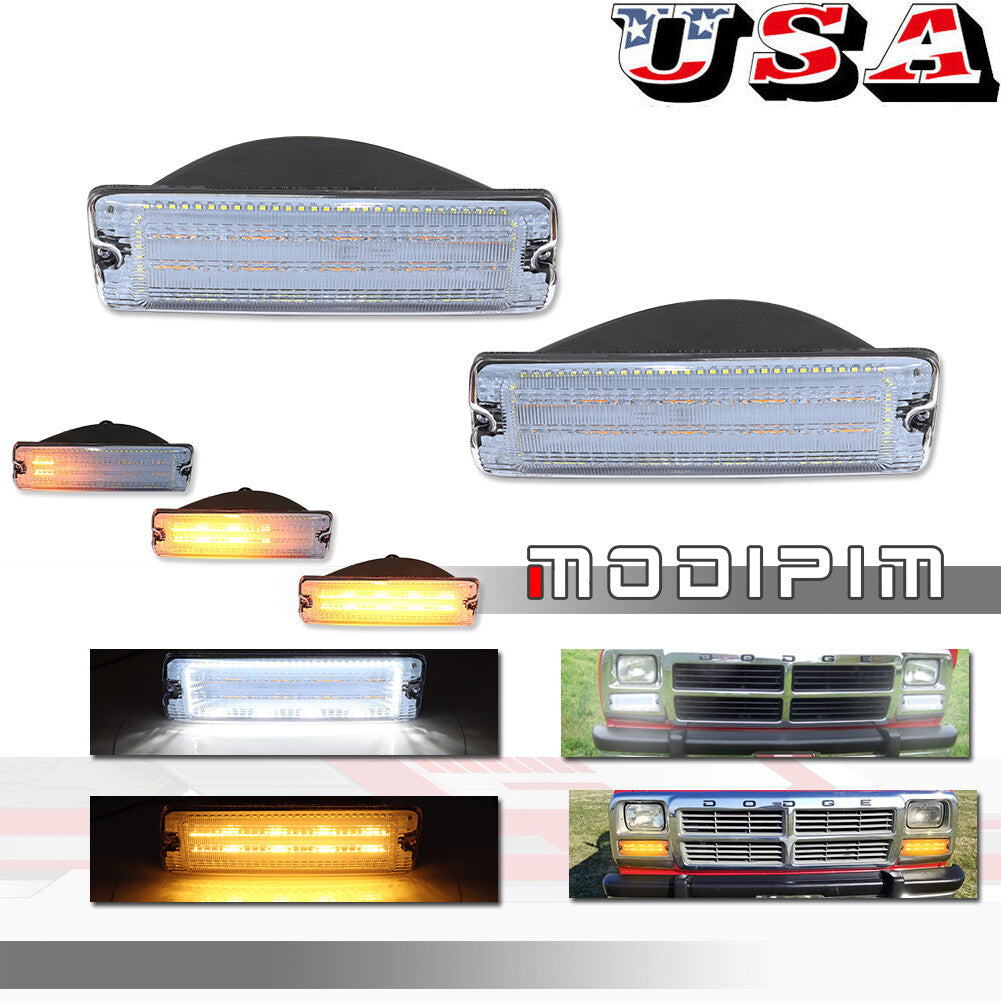 Turn signal sequence parking lights applicable to 1991-93 for Dodge D150, D250, D350, W150, W250
