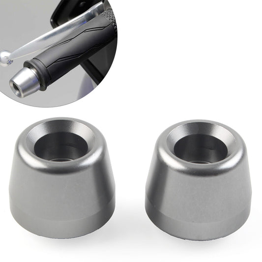 Handlebar Grips Bar End Slider Cap for YAMAHA YZFR1 YZF-R1 2015-2023 Titanium UK