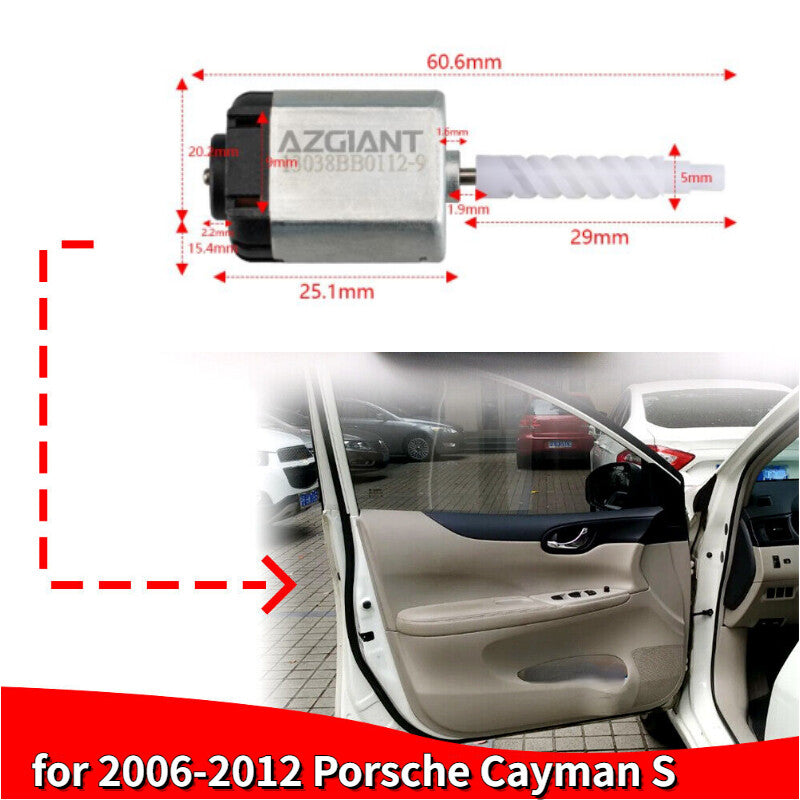 The central latch actuator door lock motor is suitable for 2006-2012 for Porsche Cayman S