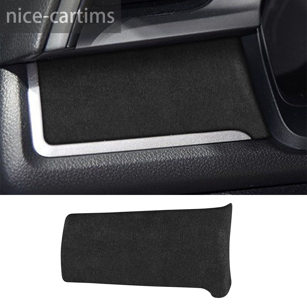 Suede Black Gray Driver Side Center Console Panel Cover for Honda for Civic 2016-21