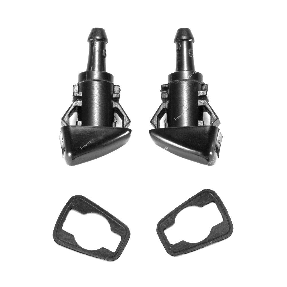 Set of 2 Windshield Washer Nozzle Jets Compass for Chrysler 300 for Dodge Caliber 07-10