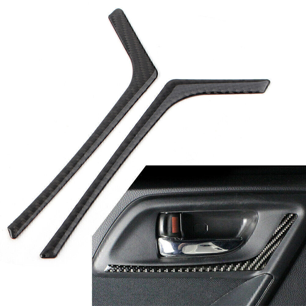 2-piece interior rear door handle cover trim for Subaru Forester 2013-2018 2014 2015