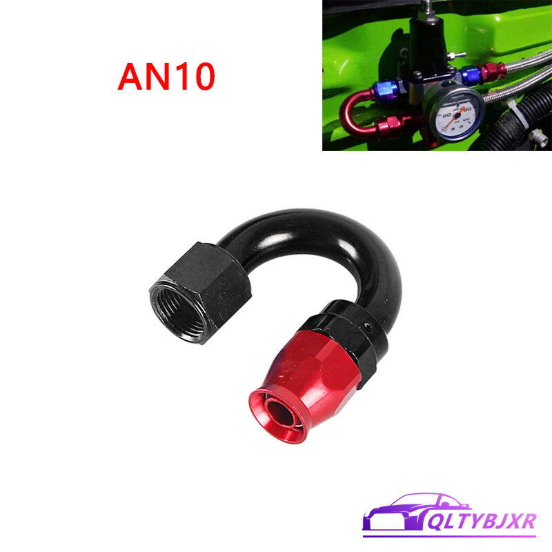 AN10 180Degree Swivel Hose Line End Fitting Adaptor 10AN for PTFE Hose Line Only