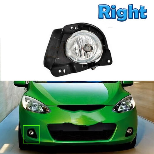 Front Bumper Fog Lamp Headlamp Right for Mazda 2 Demio Hatch 2007-2010