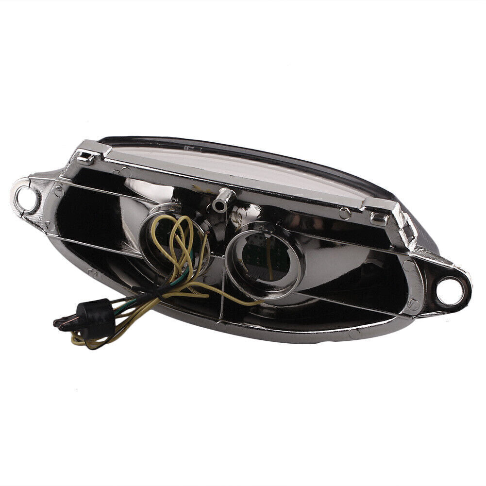 Motorcycle LED Tail Light Rear Brake Stop Lamp Fit for Honda VTR1000 1997-2005 Smoke