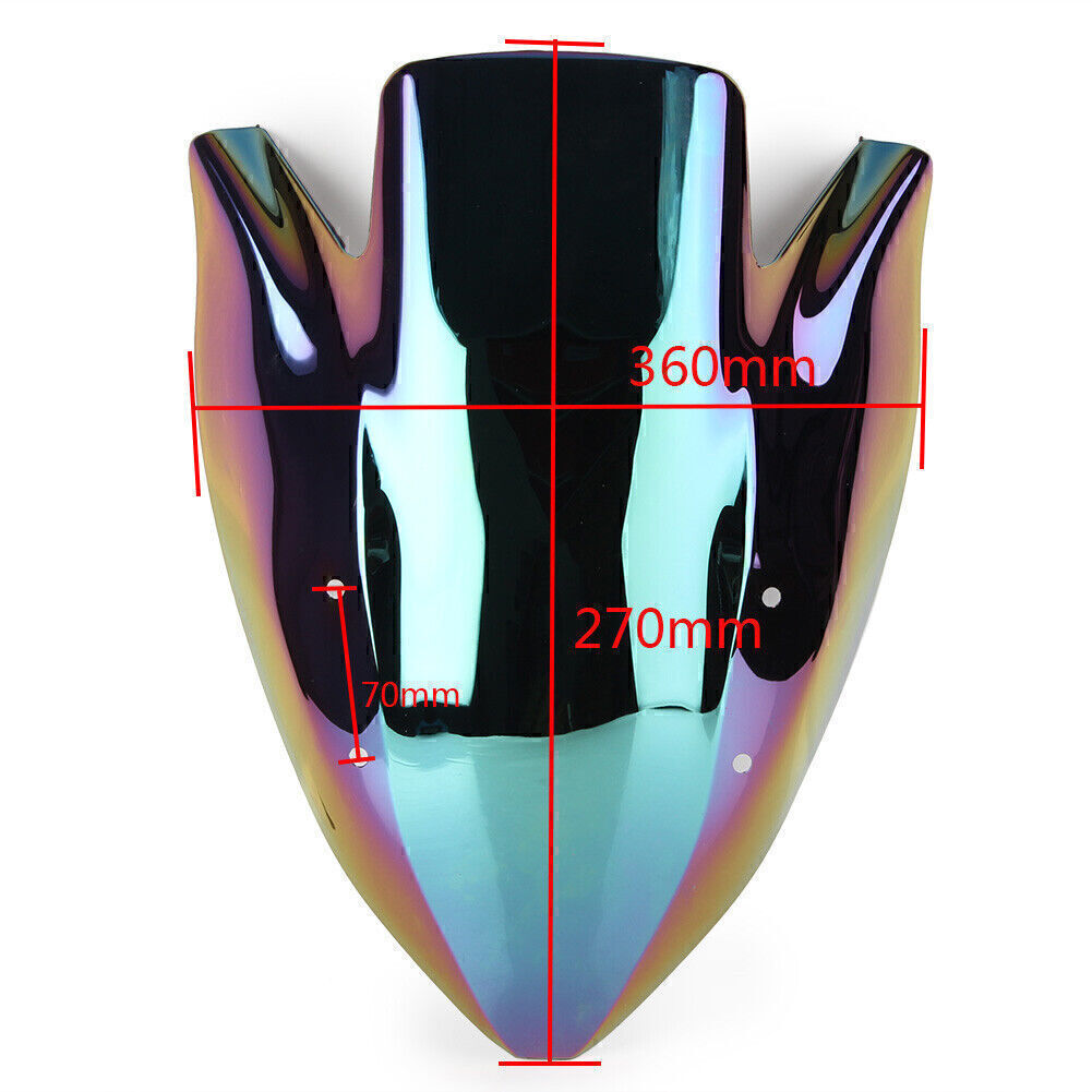Windschild Verkleidung Fur for Kawasaki Z1000 2003-2006 2004 Motorrad Blau