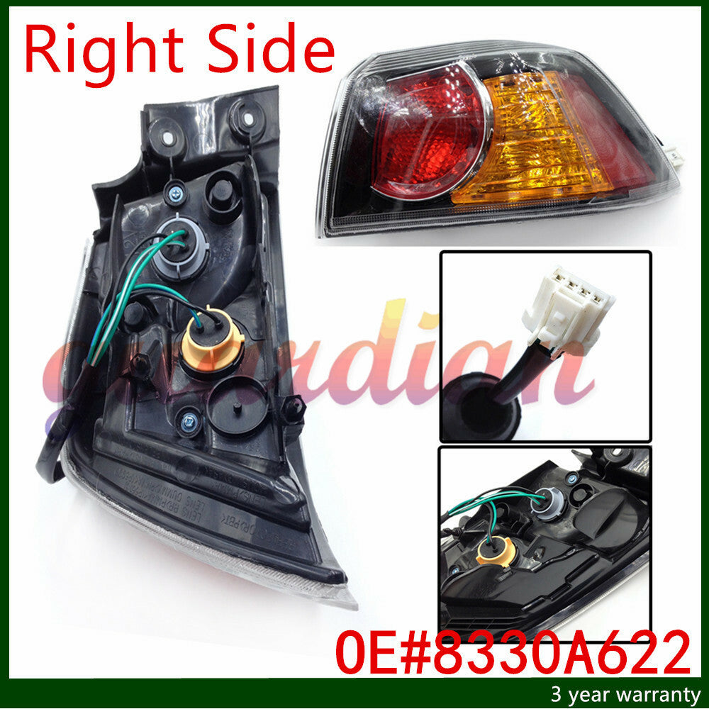 New right passenger side taillights 09 - 15 for Mitsubish Sedan 8330A622