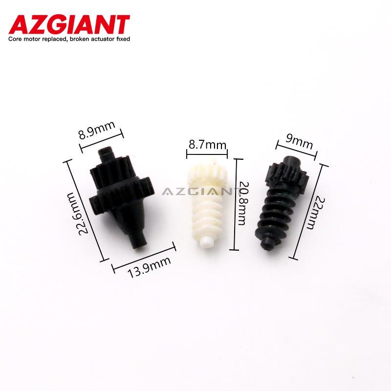 Side mirror adjustment motor gear kit for 2003-2009 for Volkswagen for Golf V MK V hatchback