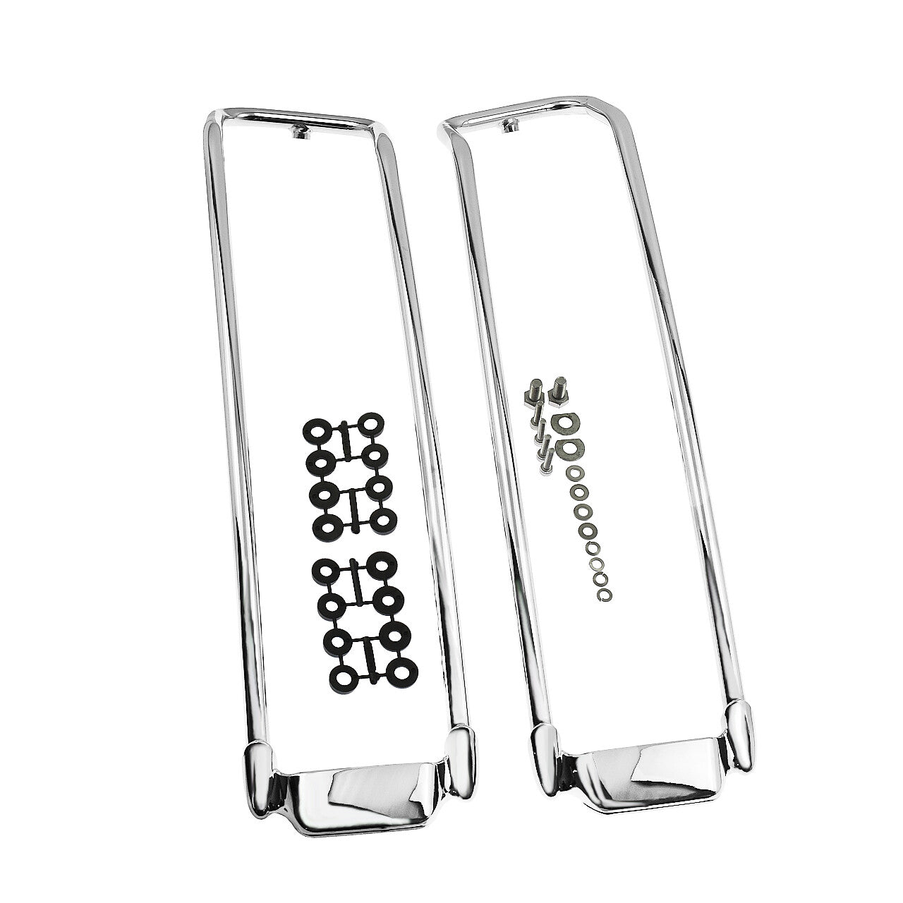 Chrome Saddlebags Lid Top Guard Rail for Harley Touring Road Electra Glide 14-23
