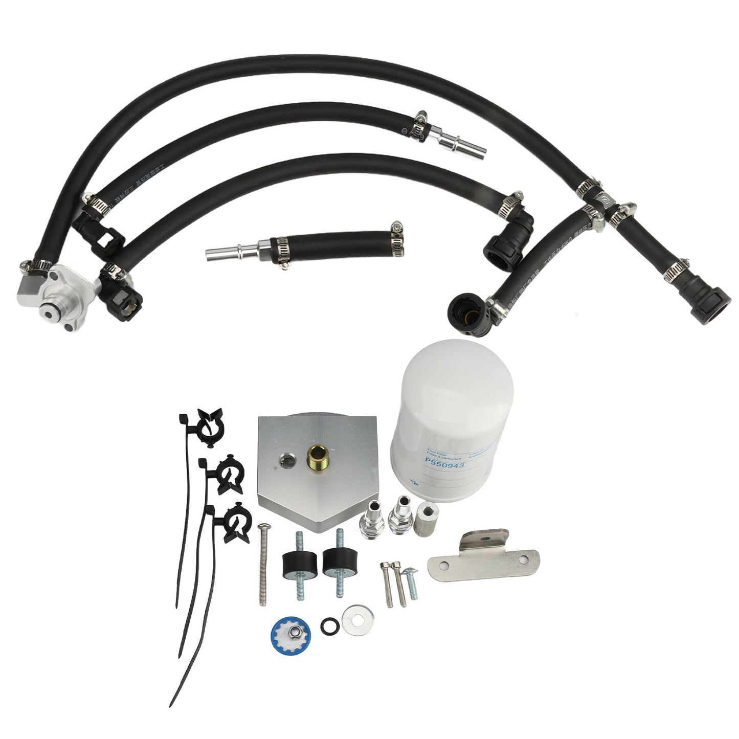 Compatible with for Ford 6.7L SS Gen2.1 CP4.2 Disaster Bypass Kit CP4-6.7F-BP-G2.1