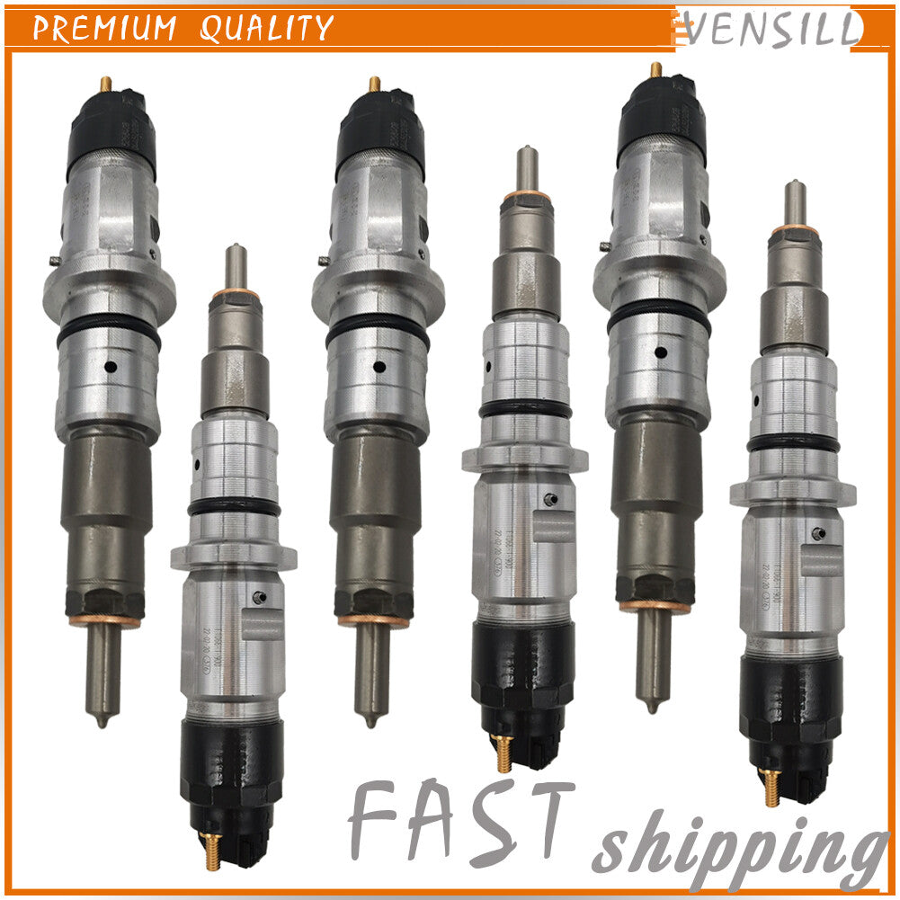 6PCS New Fuel Injectors C5268408 fits for ISBe ISDe QSB6.7 0445120289