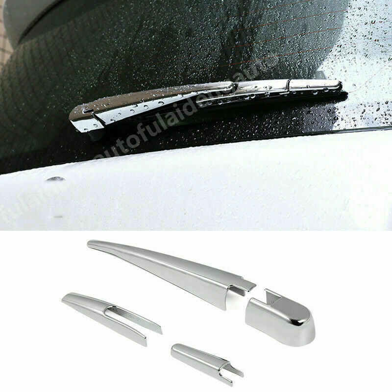 Chrome Rear Window Rain Wiper Blade Cover for Nissan Armada Patrol Y62 2017-2019