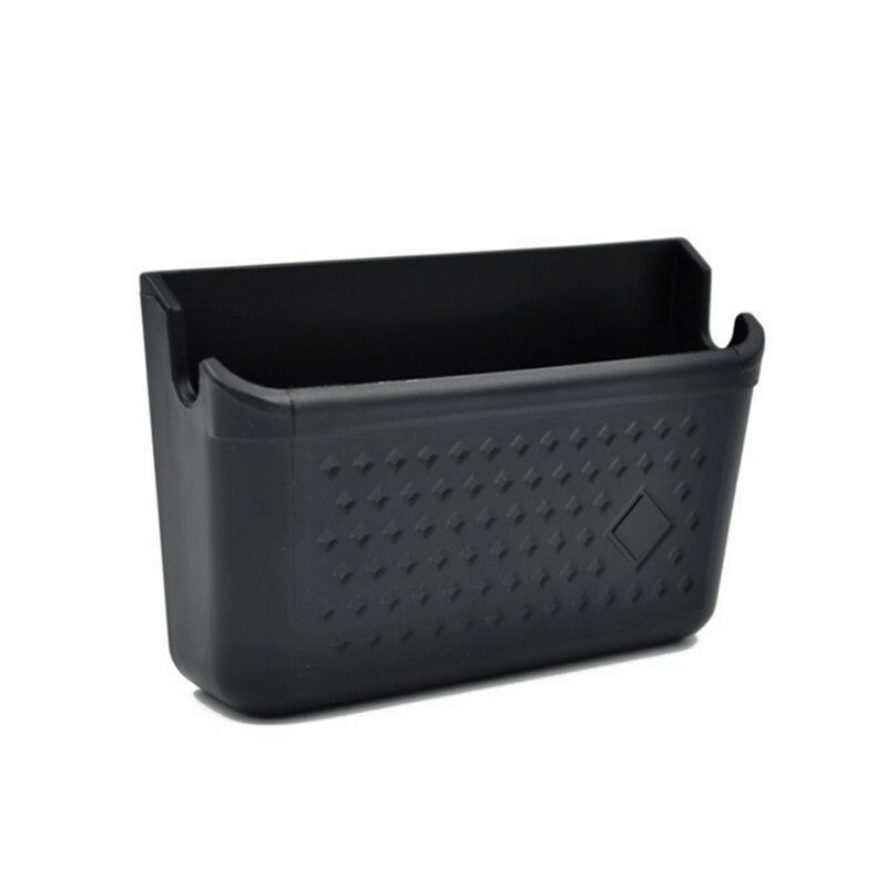 1Pcs Black Car Organizer Crevice Phone Storage Box Hanging Holder Coin Pocket
